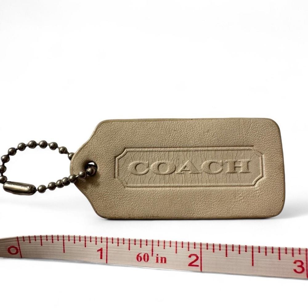 Coach hang tag